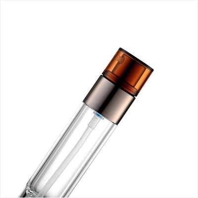 Empty Luxury Acrylic Cosmetics Lotion Bottle With Sprayer Pump