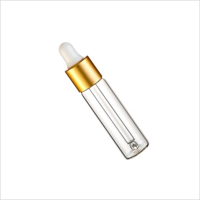 Gold Cap Cosmetic Glass Bottle 3ml 4ml 5ml 7ml 8ml 10ml Recycled Glass Cosmetic Packaging