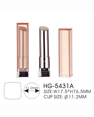 Cosmetics Square Lipstick Tube Packaging Lipstick Container PP