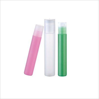 Plastic Metal Ball Perfume Plastic Roll On Bottle Colorful Deodorant Roll On Containers