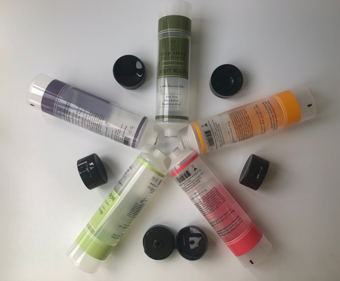 PE Plastic Laminated Tube Hand Cream Body Lotion Empty Plastic Squeeze Tubes With Flip Cap