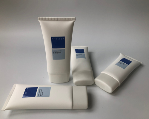 Flat Oval Sugar Cane Sugarcane Resin Plastic Laminated Tube For Hand Cream Body Lotion