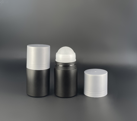 Customized Color Round Volume Plastic PP Empty Roll On Bottles 60ml Capacity