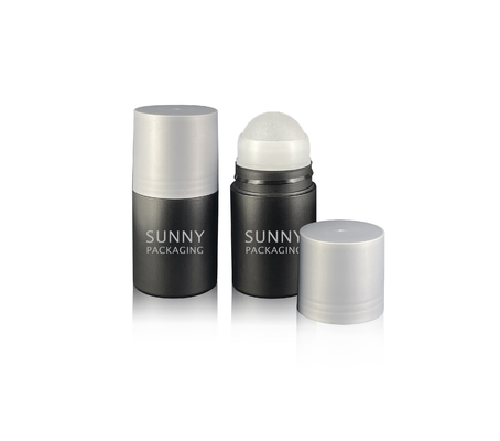Customized Color Round Volume Plastic PP Empty Roll On Bottles 60ml Capacity