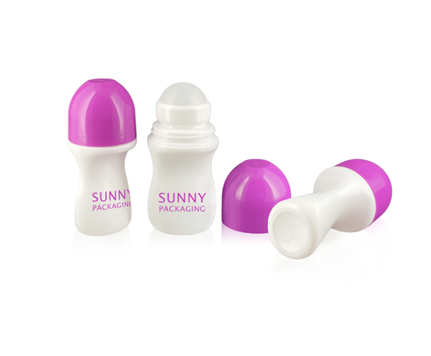 Special Round 30ml Plastic PP Empty Roll On Bottle Customized Color