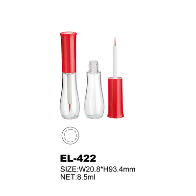 Special Empty Eyeliner Container For Lip Gloss Cylinder Shape