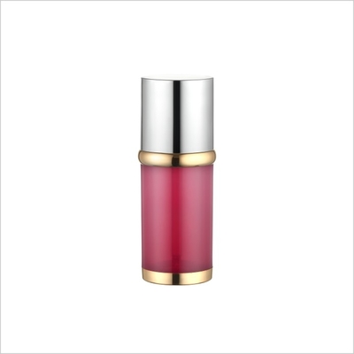Plastic Essence Dropper Oil Bottle Double Wall 30ml 50ml Cylinder Dropper Bottle