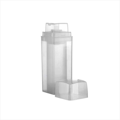 Square Double Wall 15ml 30ml 50ml Cosmetic Airless Pump bottle in Recyclable PP material