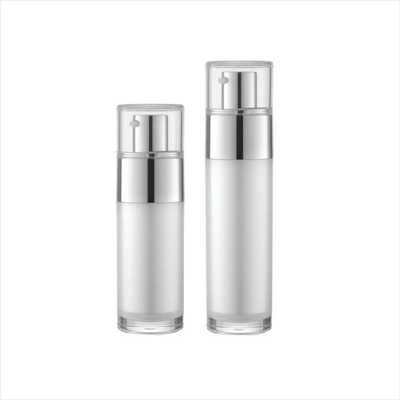 30ml 50ml Acrylic Airless Bottle  Double Wall Cosmetic Airless Pump Bottle Airless Lotion bottle