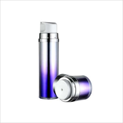 Double wall Luxury Airless Bottle Cosmetic Airless Pump Bottle Airless Lotion bottle  50ml 80ml 120ml