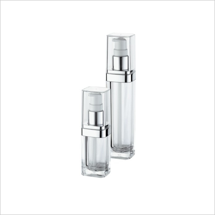 Cream Serum Cosmetic Lotion Bottle Acrylic Face Empty Airless Pump Bottle